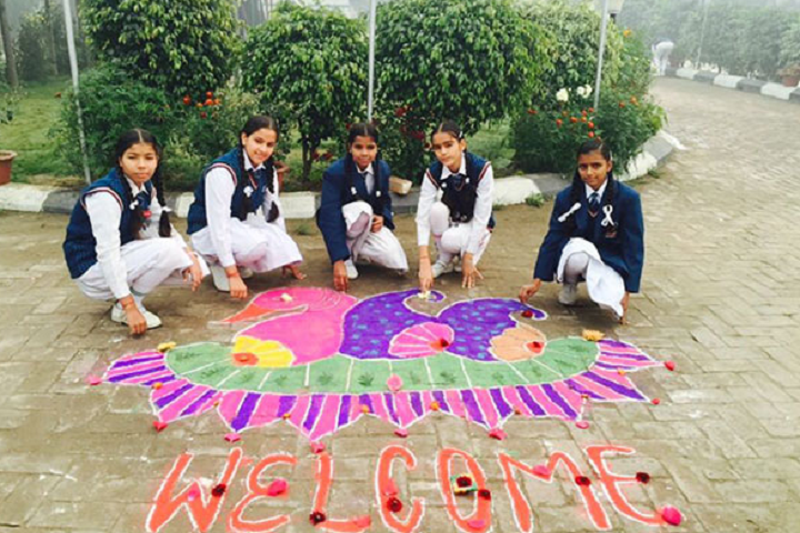 National Public School-Rangoli
