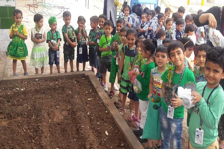 New India Public School-Tree Plantation