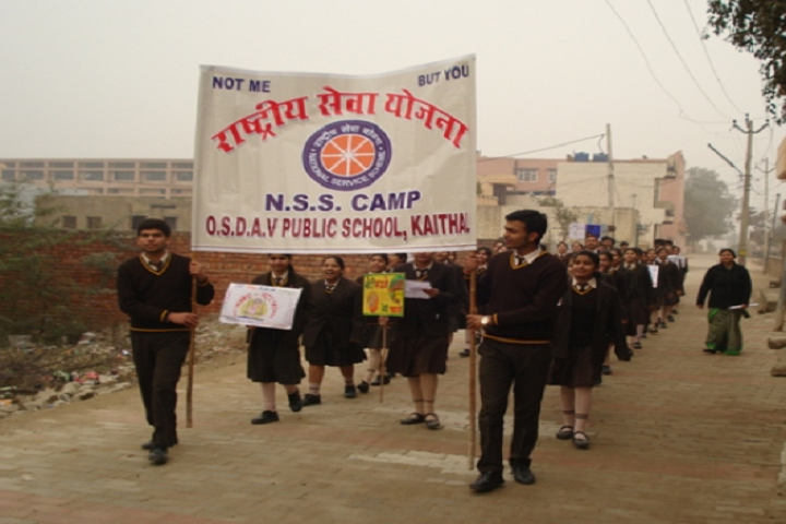 OS DAV Public School-NSS Camp
