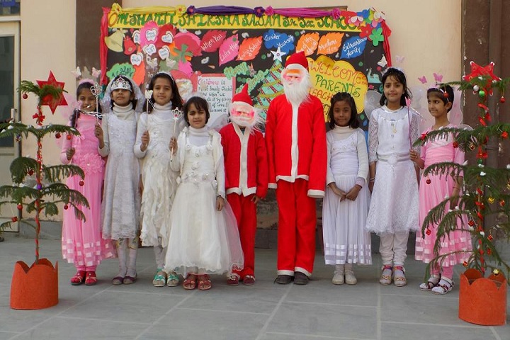 Om Shanti Shiksha Sadan Senior Secondary School-Christmas Day Celebrations