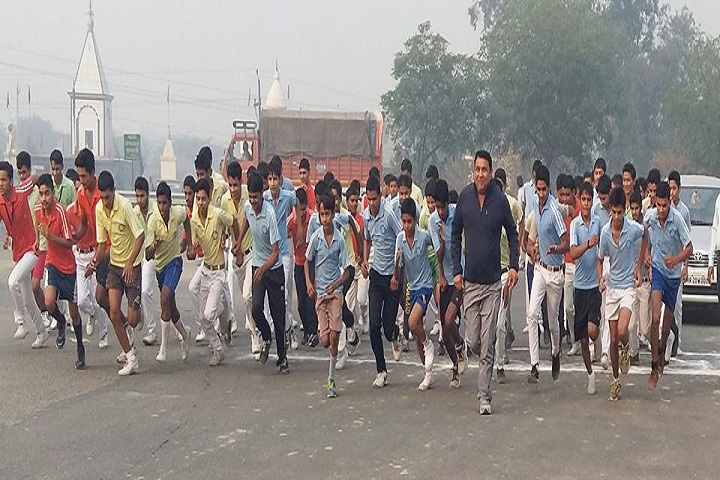 Om Shanti Shiksha Sadan Senior Secondary School-Run for Unity Program