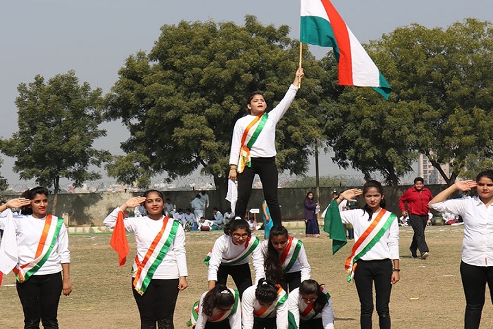 Prabhu Dayal Memorial Public School-Dance Performance on Annual Sport Meet