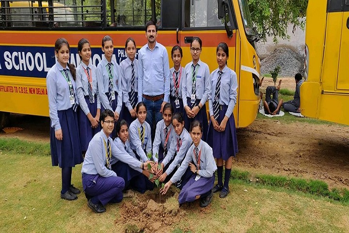 Rashtriya Senior Secondary School-Tree Plantation