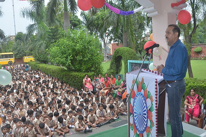 Rishikul Senior Secondary School-Assembly