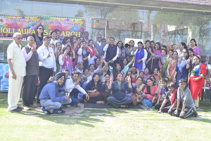 Rishikul World Academy-Holi Celebration