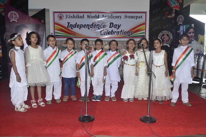 Rishikul World Academy-Independence Day