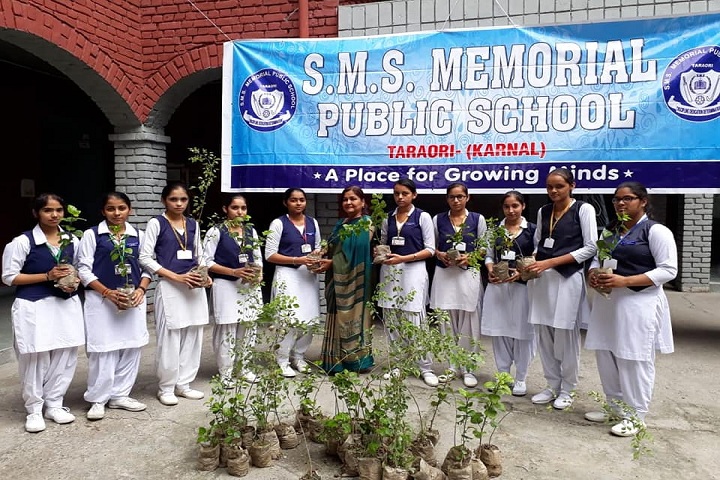 S M S Memorial Public School-Plant A Tree Program