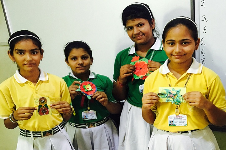 Sainik Public School-Rakhi Making Competition