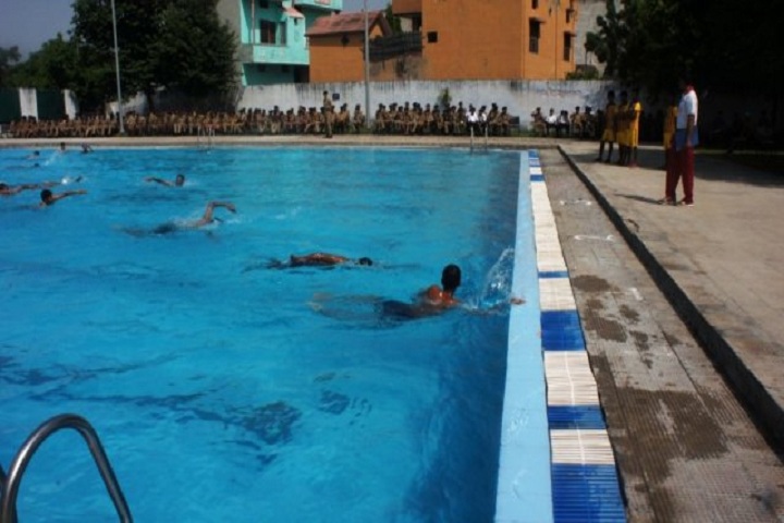 Sainik School-Swimming Competition