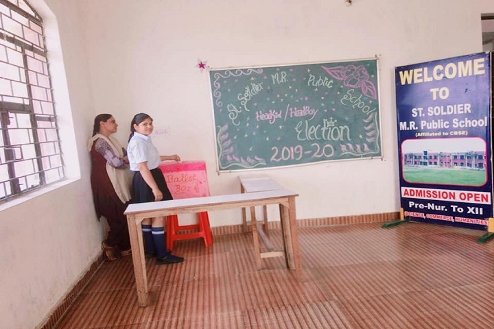 Saint Soldier M R Public School-School Election