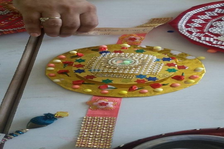 Sanskar International School-Rakhi Making Competition