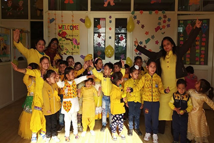 Sapient Senior Secondary Public School-Basant panchmi celebrations