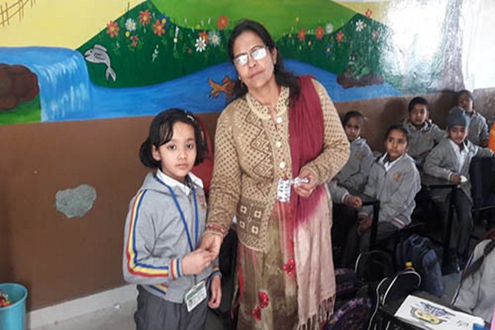 Sapient Senior Secondary Public School-National deworming day