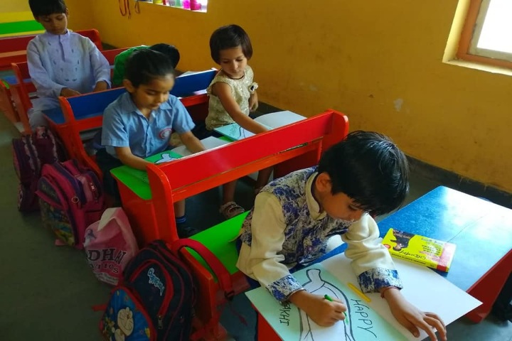 Saraswati High School-Drawing Competiton