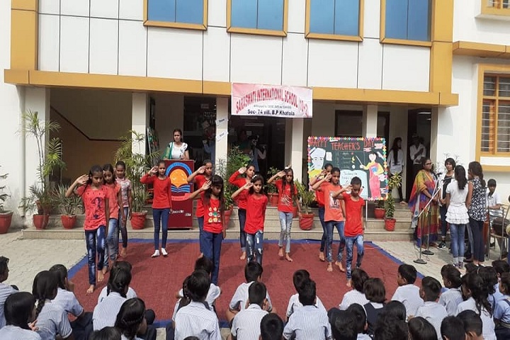 Saraswati High School-Dancing Activity