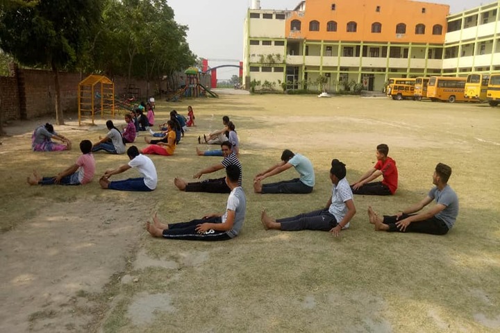 Sarv Vidya Public School-Yoga Activity