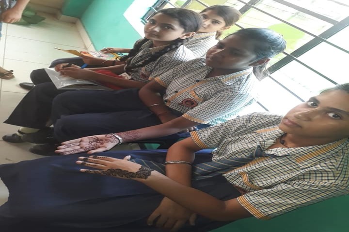 Shivalik Senior Secondary School-Mehandi Competition