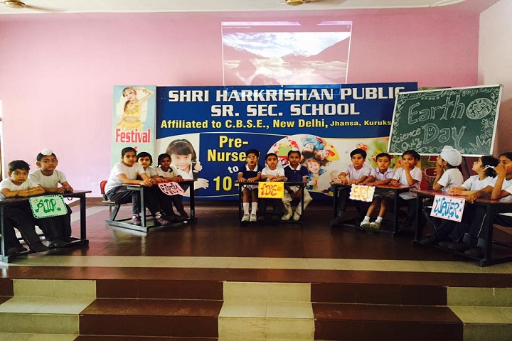 Shri Harkrishan Public School-Earth Day Activity