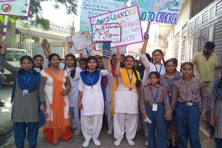 Siri Shiv Chaitanya Academy School-Anti Crackers Rally