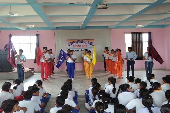 Sky Lark International School-Investiture Ceremony