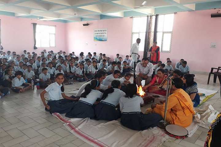 Sky Lark International School-Pooja Ceremony