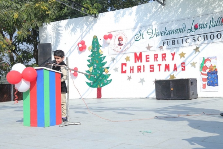 St Vivekanand Lotus Valley Public School-Christmas celebrations