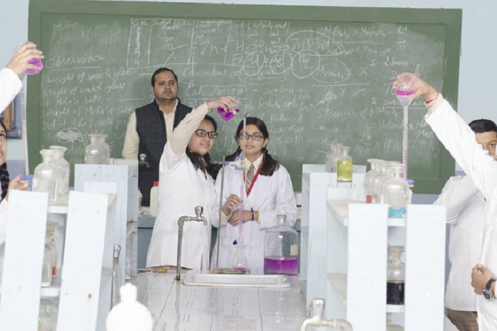 St Xaviers Senior Secondary School-Chemistry Lab