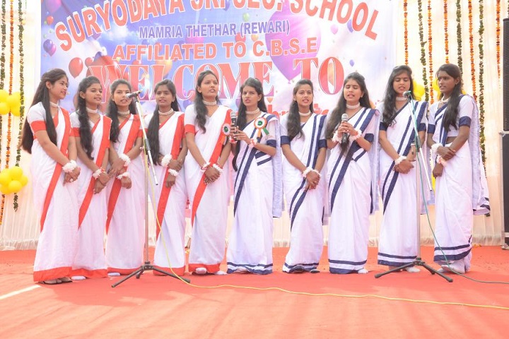 Suryodaya Senior Secondary School-Group Singing