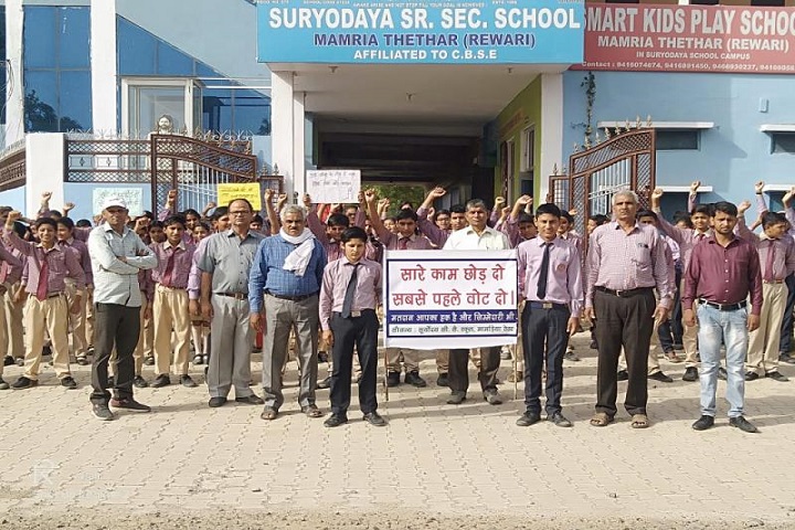 Suryodaya Senior Secondary School-Rally