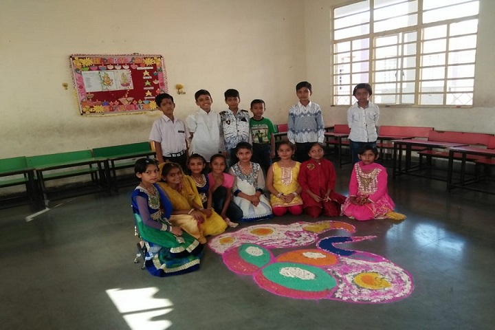 The Golden Era Public School-Rangoli Competition