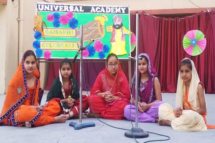 Universal Academy-Baisakhi Celebrations