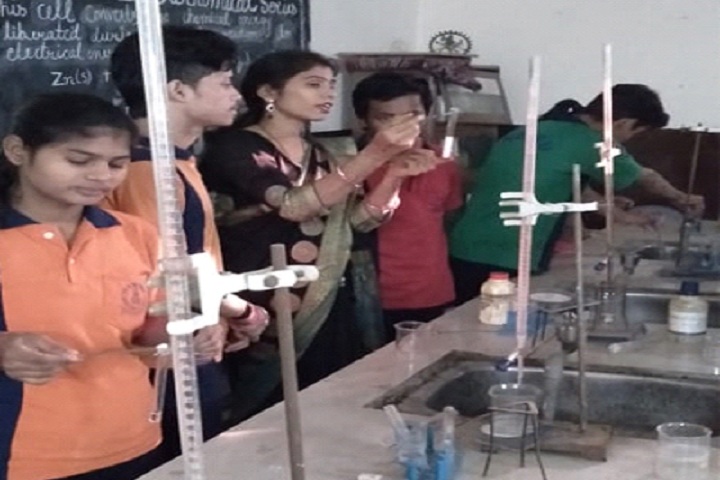 V M Senior Secondary School-Science lab