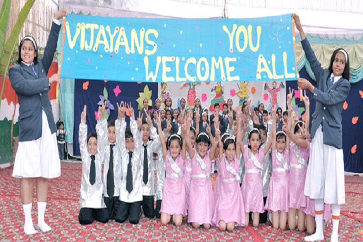 Vijaya Senior Secondary School-Welcome Celebrations