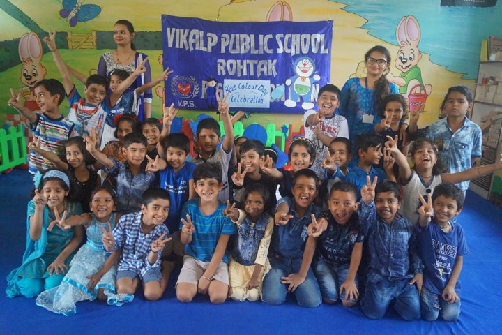 Vikalp Public High School-Blue day