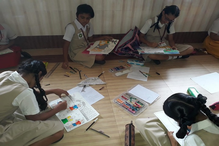 Convent Girls High School-Drawing Competition