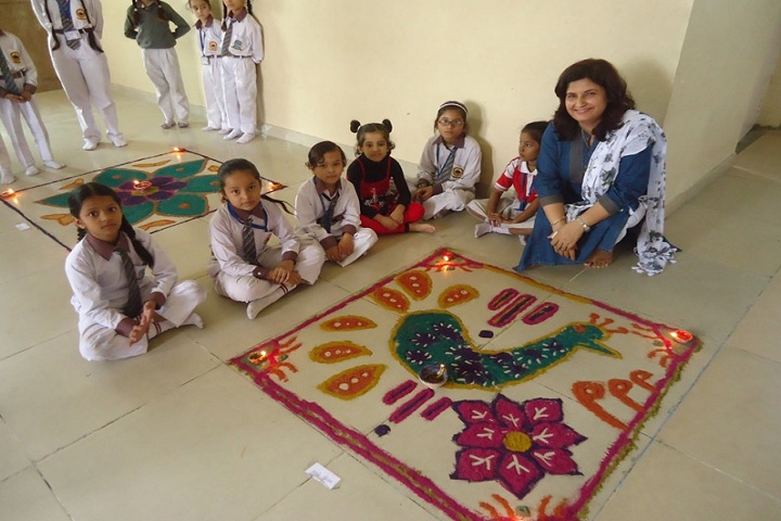 Alpine Public School-Rangoli