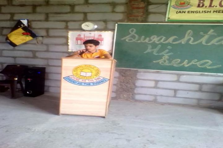 B L Central Public School-Speech