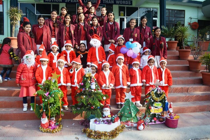 D A V Public Senior Secondary School-Christmas Celebrations