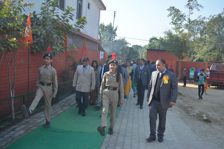 D A V Public Senior Secondary School-NCC Students