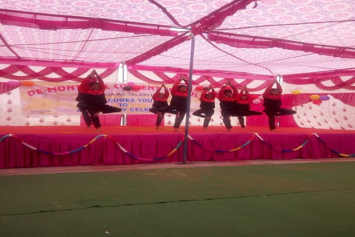 De Montreal Convent School-Yoga Activity