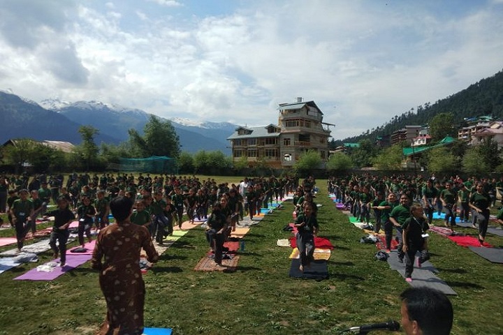 Delhi Public School-Yoga Day