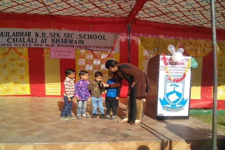 Dhauladhar Nirmla Devi Senior Secondary School-Childrens Day