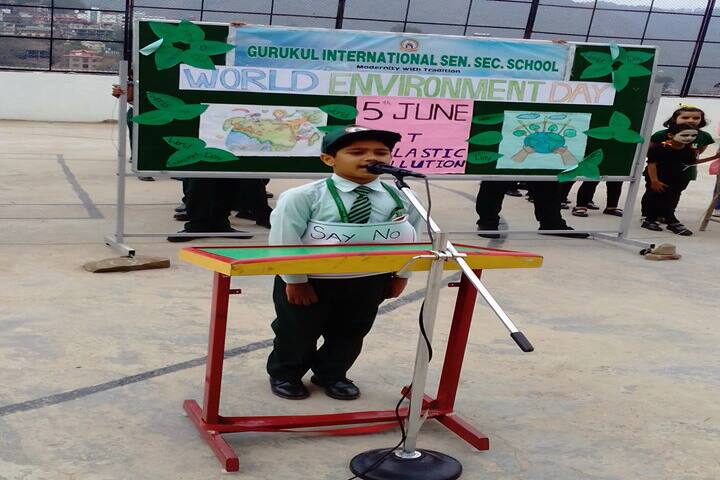 Gurukul International School-Environment Day