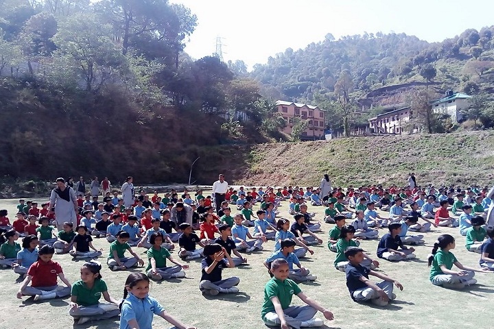 Gurukul Peach Valley International School Rajgarh-Meditation