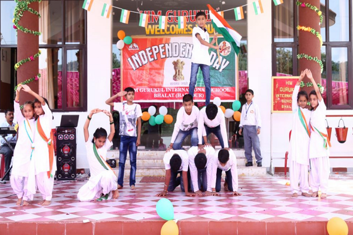 Him Gurukul International School-Independence-Day