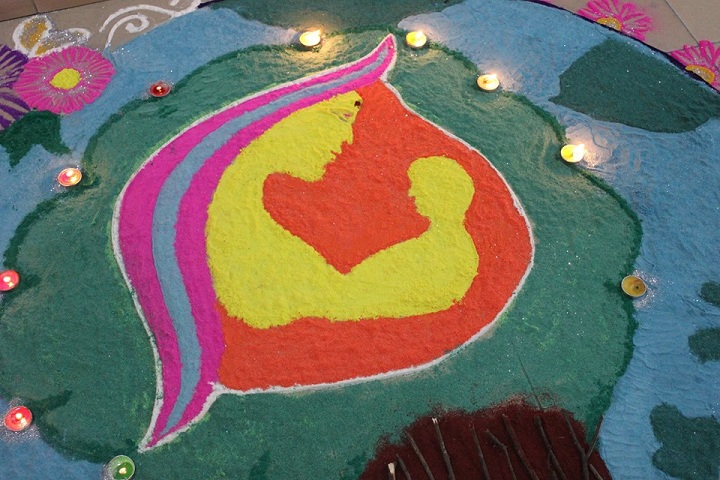 Indus Global School-Rangoli