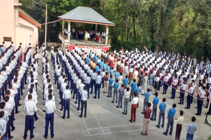 Jawahar Navodaya Vidyalaya-Morning Assembly