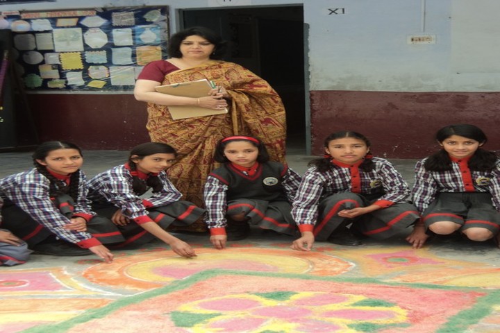 Kendriya Vidyalaya-Rangoli Competition