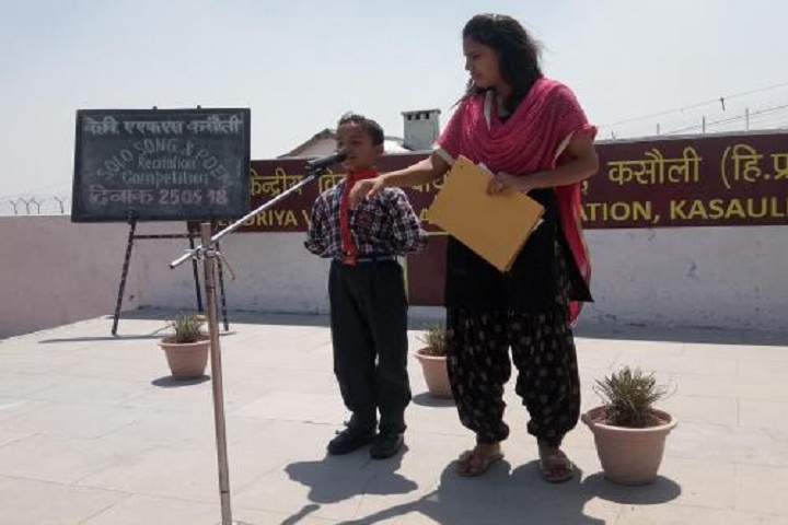 Kendriya Vidyalaya-Singing