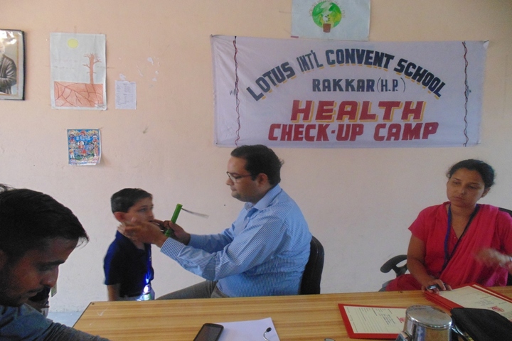 Lotus International Convent School-Medical-Checkup